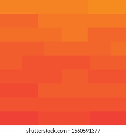 Vector abstract orange background mosaic and gradation