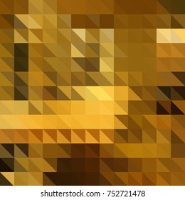 Vector Abstract orange color mosaic background for design brochure, website, flyer