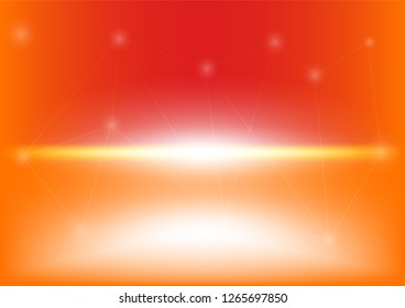 Vector abstract orange,red,yellow background illustration technology 
Creative Design templates.