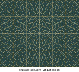 Vector abstract oriental pattern. Line with Arabic ornaments. Patterns, backgrounds and wallpapers for your design. Textile ornament. Vector illustration.