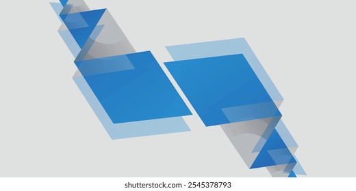 abstraktes Origami, Band-Gebäude-Logo einzeln. Abbildung eps 10