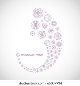Vector abstract ornament.