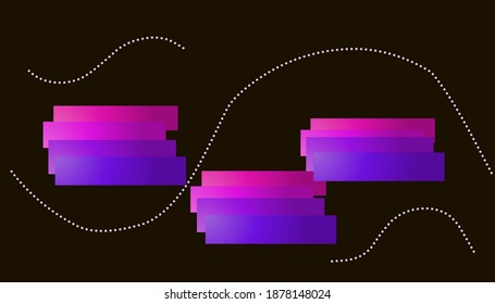 Ilustración de fondo de diseño de color de pintura abstracta vectorial