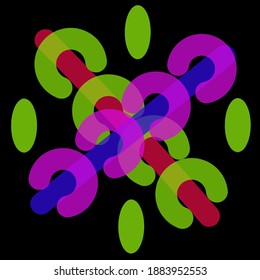 Vector abstract paint color design background illustration Logo ,Perfect For Business Brochures etc