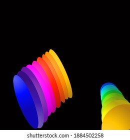 Ilustración de fondo de diseño de color de pintura abstracta vectorial,Perfecto para un folleto sencillo, etc