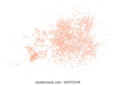 Vector abstract paint spray color