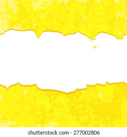 Vector abstract paintbrush tape at artistic paper. Creative decorative element. Textured background for banner and pages.