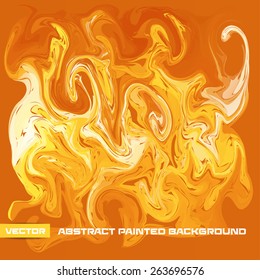 Vector abstract painted background