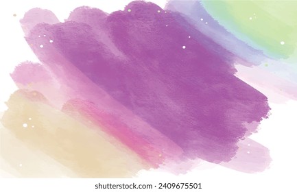 Vector abstract painted background design.