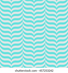 Vector abstract pale cyan chevrons seamless pattern. Texture. 