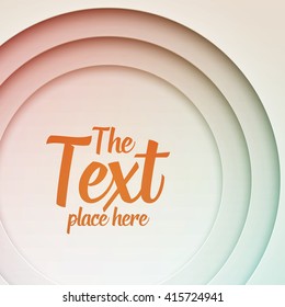Vector abstract paper cut backgrounds. Cutout paper style backdrop. Elegant modern template for design. Smooth colors and shadows.