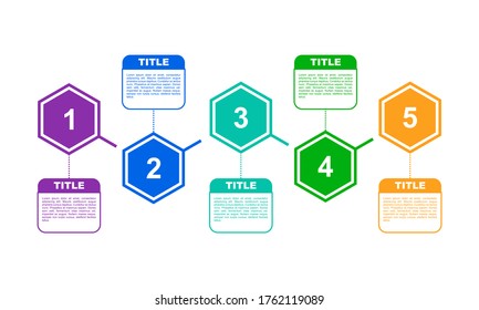vector abstract paper infographic elements.