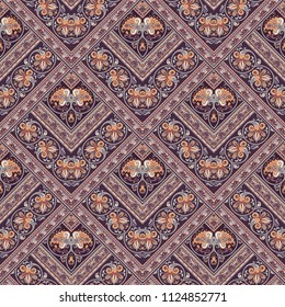 Vector abstract patch pattern. Mosaic background