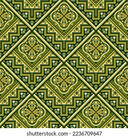 Vector abstract patch pattern. Mosaic tile background