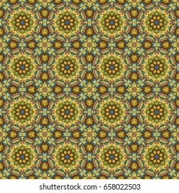 Vector abstract patch pattern. Mosaic background