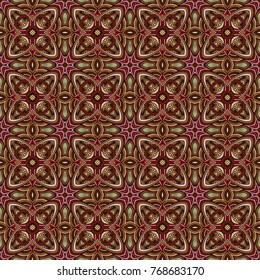 Vector abstract patch pattern. Mosaic background