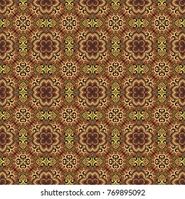 Vector abstract patch pattern. Mosaic background
