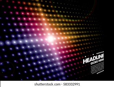 Vector of abstract pattern and background