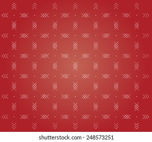 Vector abstract pattern background, geometric design - you can change color and size