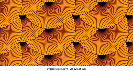 vector abstract pattern the bottom of the mushroom is orange	