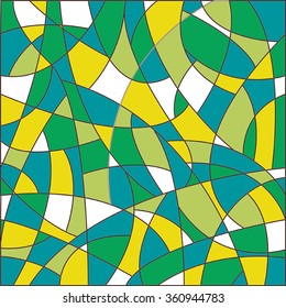 Vector abstract pattern in bright colors.