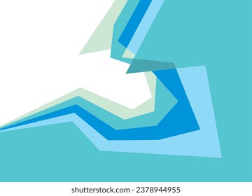 Vector abstract pattern of broken lines. For web design, wallpaper, packaging, postcards, social networks. Trendy vector background. Abstract wave.