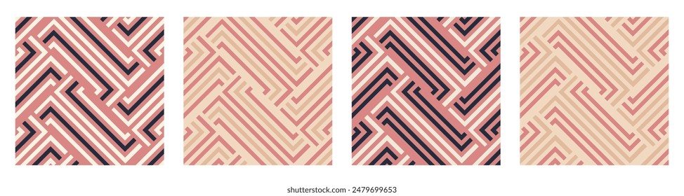 Vector abstract pattern design. Modern exotic designs for paper, covers, fabric, interior decoration and other users.