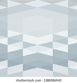 Vector abstract pattern of geometric shapes, triangles, rhombus. Grey Grid Mosaic background.  Flow of spectrum effect. Modern, simple, stylish. Abstract pattern for web, backdrop, banner, cards