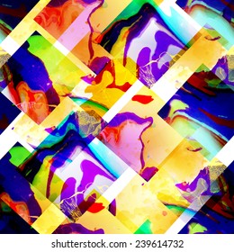 Vector abstract pattern of geometric shapes. Seamless  texture. EPS 10 