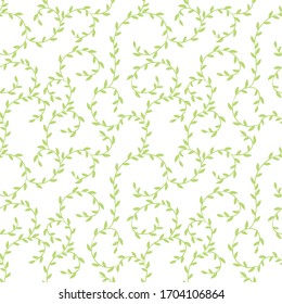 Vector abstract pattern. Leaves background