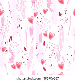 Vector Abstract pattern in the Memphis style. Retro style design for your project