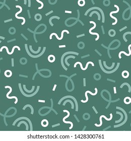 Vector abstract pattern. Modern stylish lattice texture. Repeating geometric tiles with hexagonal elements.