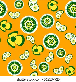 vector abstract pattern on a sand background for textile, wrapping paper, clothes,ties, scarves