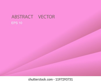 Vector abstract pink background. Background for business cards, flyers, presentations. 