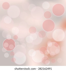 Vector Abstract Pink Circle Background for your Design