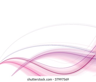 Vector. Abstract pink silky background. Free space for your message.