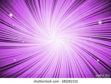Vector abstract pink star burst background - Vector stars pink glitz background illustration