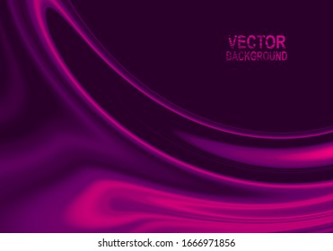 Vector abstract pink waves background. Background design for poster, flyer, cover, brochure.