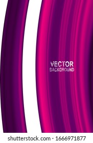 Vector abstract pink waves background. Background design for poster, flyer, cover, brochure.