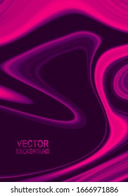 Vector abstract pink waves background. Background design for poster, flyer, cover, brochure.