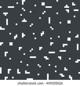 Vector abstract pixel art background