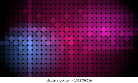Vector abstract pixel or geometric pattern background. Illustration of squares with color blue blurred gradient background. Vector multicolor mosaic or rectangular background design for wallpaper