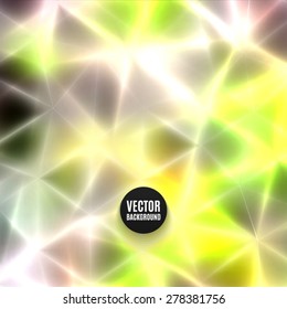Vector abstract polygon background. High quality design element. Eps10