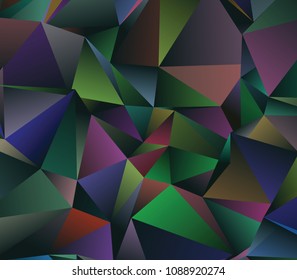 Vector abstract polygonal background.   Graphic resource  for your design works. Creative abstract vector colorful background  with an elegant design.The best template for your design artworks.