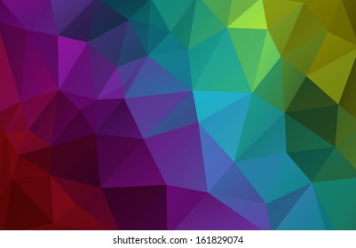 Vector abstract polygonal background, pattern