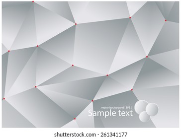 Vector abstract polygonal backgrounds. Polygonal texture.