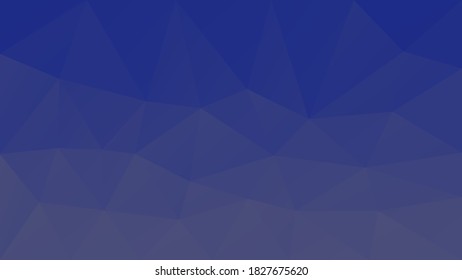 Fondo pológico abstracto vectorial azul oscuro