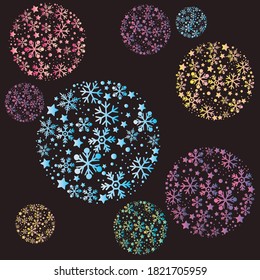 Símbolo abstracto de navidad geométrica poligonal vectorial. 