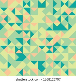 Vektorillustration, abstrakte Polygonformen, geometrisches Musterhintergrundbild, Computergrafik.