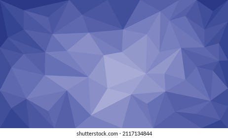 Abstrakter, polygonaler Hintergrund. Geometrische Formen. Low-Poly-Stil. In der Farbe des Jahres 2022. Design-Vorlagen für Banner, Web, Social Network. Kopiert Platz.